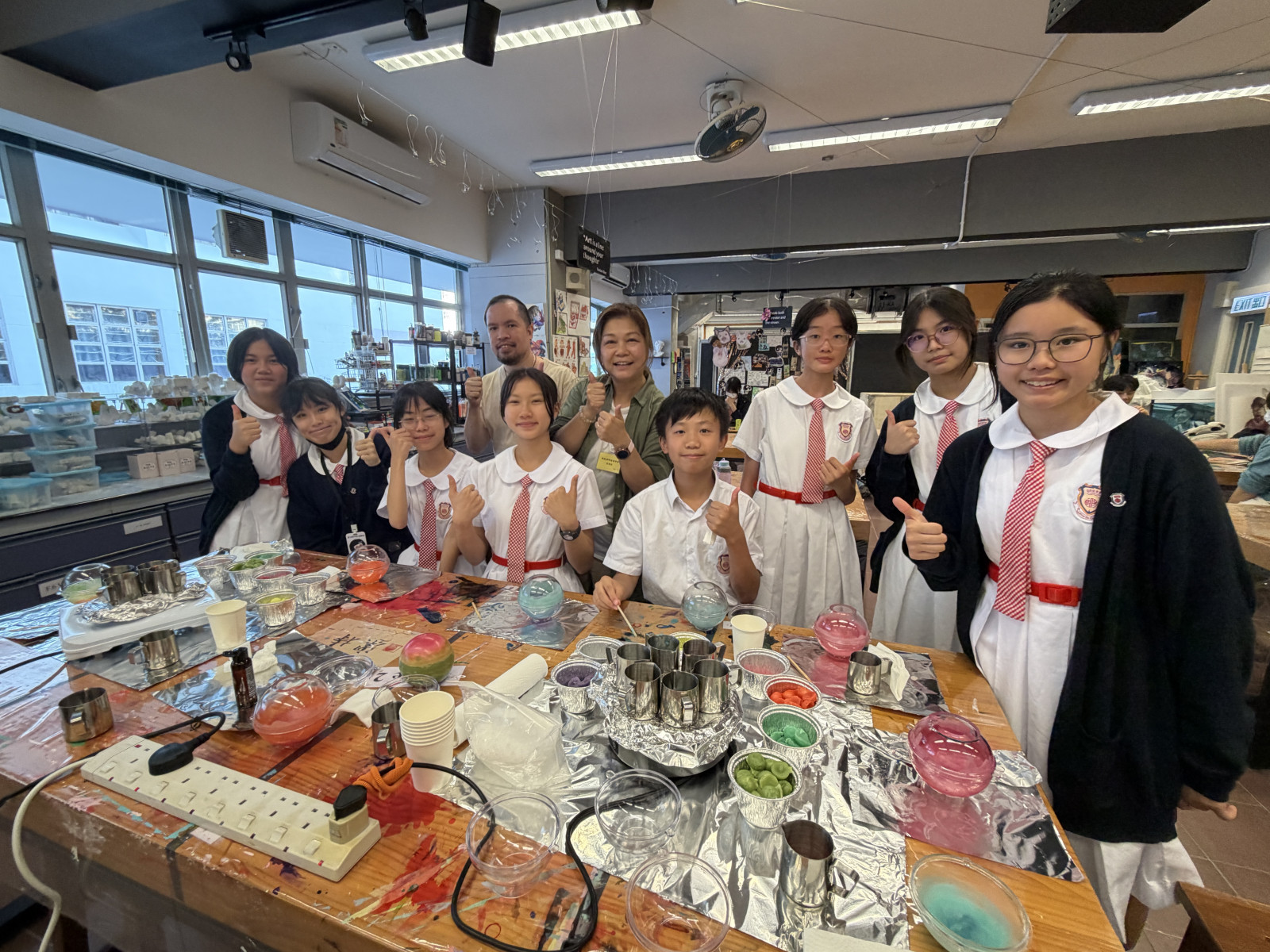 Rainbow Candle Workshop