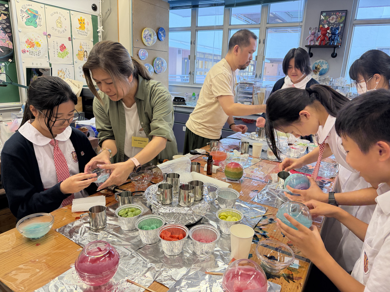 Rainbow Candle Workshop